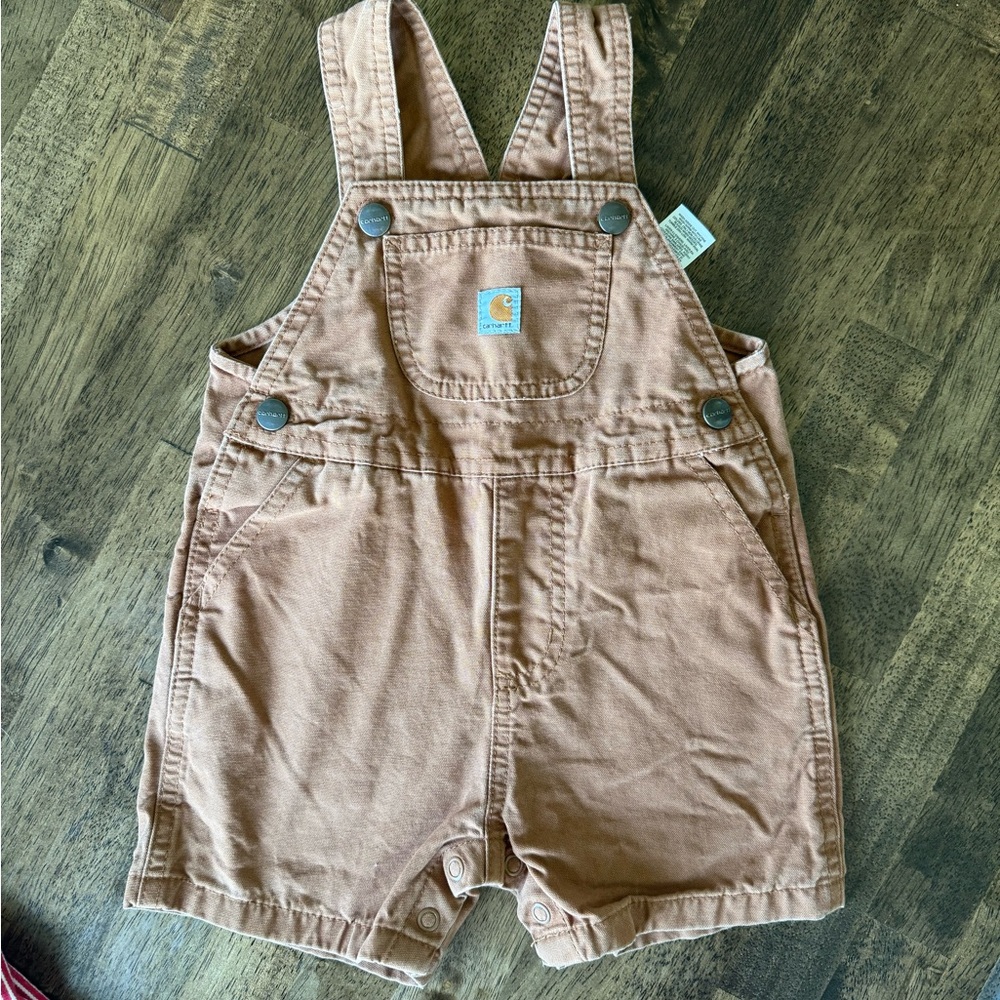 Carhartt Kids Tan Overalls